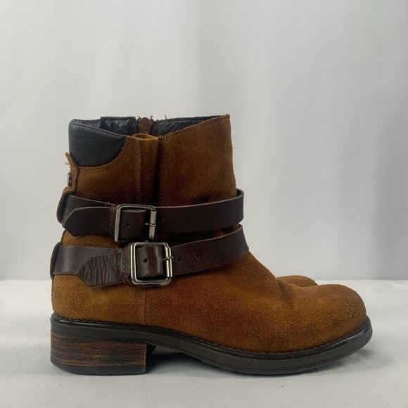 Steve Madden Dormaa Suede Boots in Cognac‎ Size 7 - Picture 3 of 8